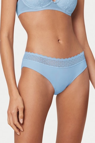 Culotte Feel of Modal Tai - Bleu