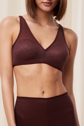 Soutien-gorge ampliforme Triumph Signature Sheer P EX - Marron