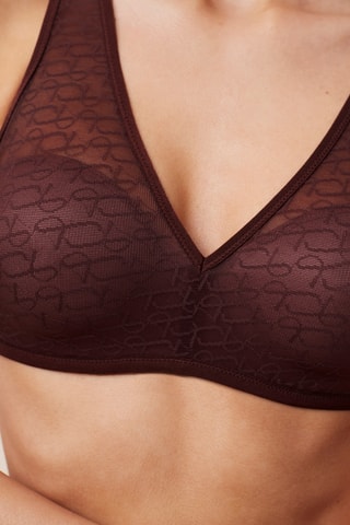Soutien-gorge ampliforme Triumph Signature Sheer P EX - Marron
