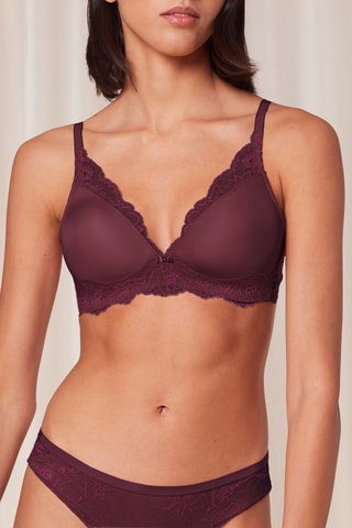 Soutien-gorge ampliforme Amourette Charm T P (00EG) - Violet