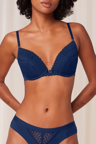 Soutien-gorge ampliforme Aura Spotlight T WHU (6722) - Bleu