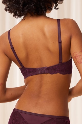 Soutien-gorge ampliforme Amourette Charm T W02 - Violet