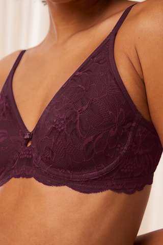Soutien-gorge ampliforme Amourette Charm T W02 - Violet