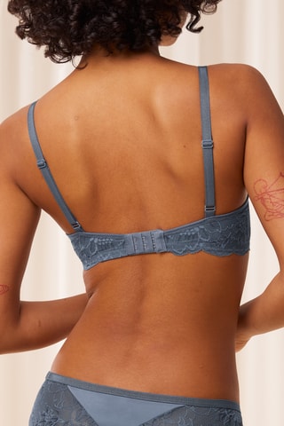 Soutien-gorge ampliforme Amourette Charm T W02 - Bleu