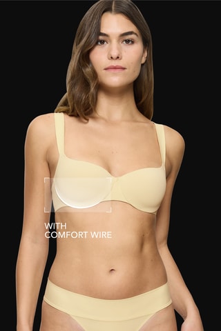 Soutien-gorge ampliforme Body Make-Up Illusion Balconette EX - Jaune