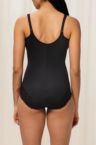 Body ampliforme Modern Lace+Cotton BS - Noir
