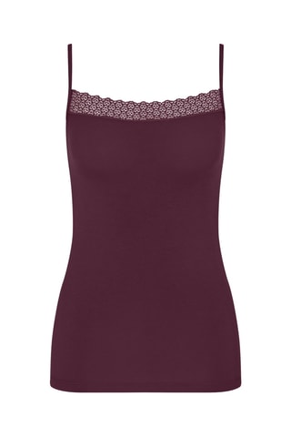 Débardeur Feel of Modal Spaghetti Top - Violet