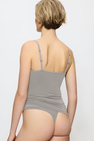 Débardeur Feel of Modal Spaghetti Top - Gris