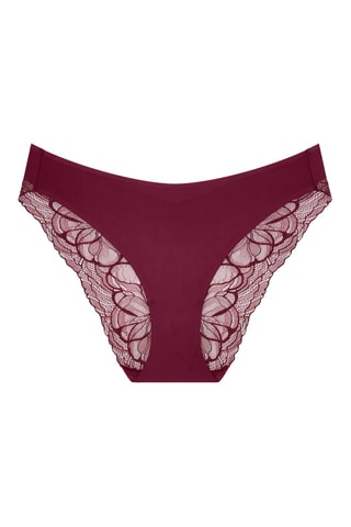 Culotte Body Make-Up Illusion Lace Highleg Tai - Rouge