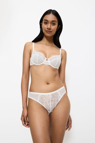 Slip Delightful Spotlight Brazilian - Crèmekleurig