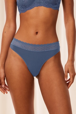 String taille haute Feel of Modal String - Bleu