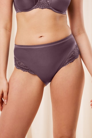 Culotte taille haute Ladyform Soft Maxi (00NS) - Violet