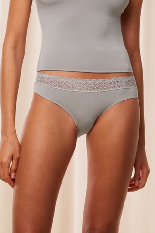 Culotte Feel of Modal Tai - Gris