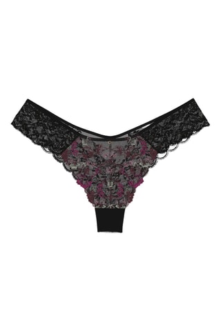 Tanga Sensual Spotlight Highleg Brazilian - Noir