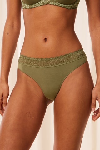 Tanga Feel of Modal String - Vert