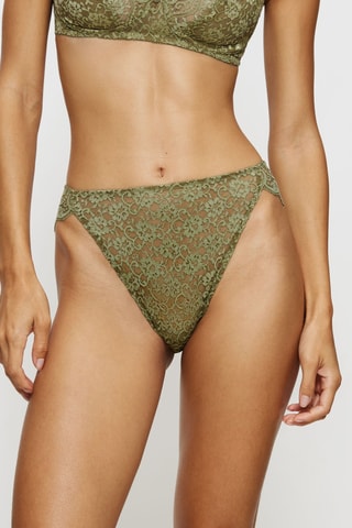 Culotte taille haute Amourette Highleg Tai - Vert