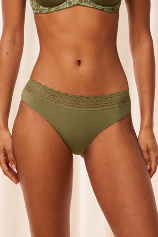 Culotte Feel of Modal Tai - Vert
