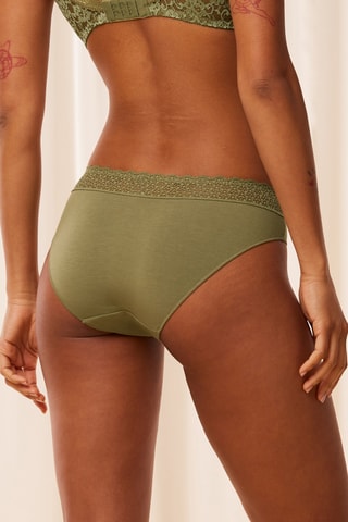 Culotte Feel of Modal Tai - Vert