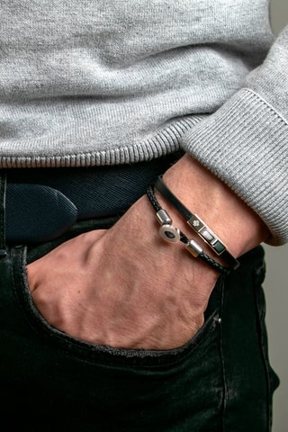 2 bracelets - Cuir