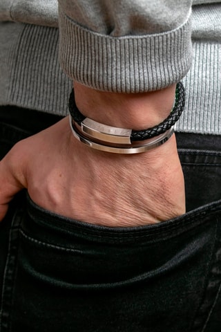 2 bracelets - Cuir