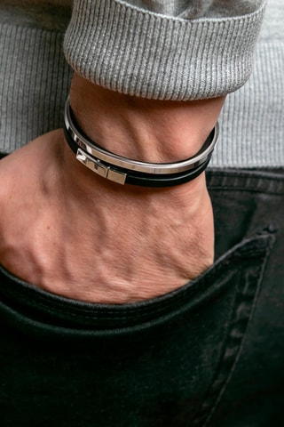 2 bracelets - Cuir