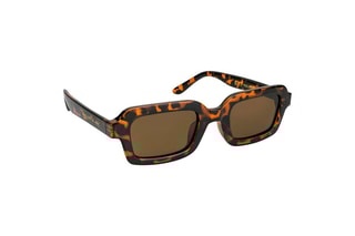 Lunettes de soleil polarisées mixte Lunita - Catégorie 3 - Marron foncé et jaune foncé