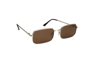 Lunettes de soleil polarisées mixte Old School - Catégorie 3 - Marron et doré