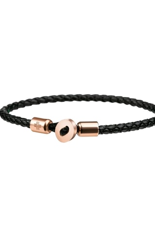 Coffret montre à quartz en cuir et bracelet en cuir
