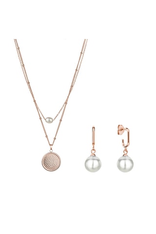 Parure June - Perles fines