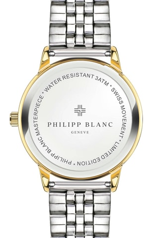 Montre à quartz en acier - Argenté et doré