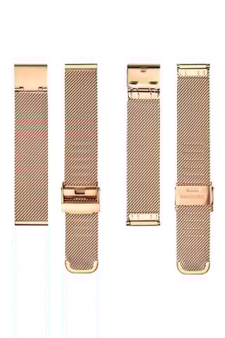 Montre à quartz en acier et diamant Juliet 
