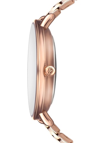 Montre à quartz en acier, diamant et nacre Chloé