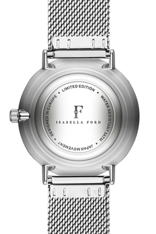 Coffret montre à quartz en diamants et bracelet Désirée