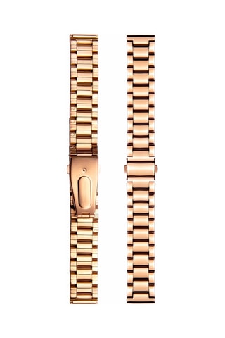 Montre à quartz en acier et diamant Florence