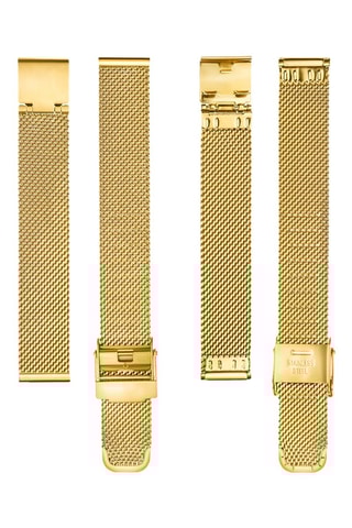 Montre à quartz en acier, diamant et nacre Capri
