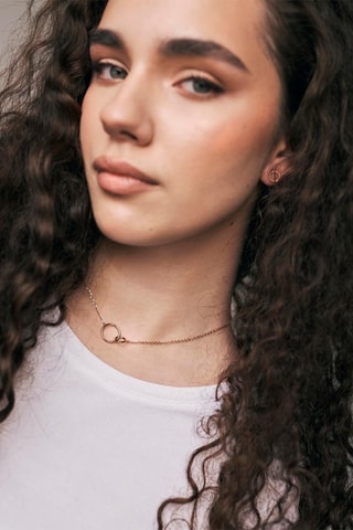 Collier Eternal - Doré rose