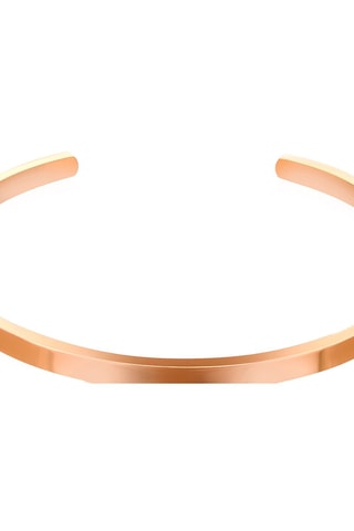 Coffret montre à quartz et jonc Gold Sky