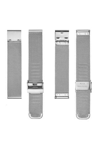 Montre à quartz en acier Charm - Argenté