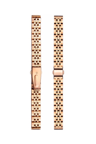 Montre à quartz en acier et diamant Louise