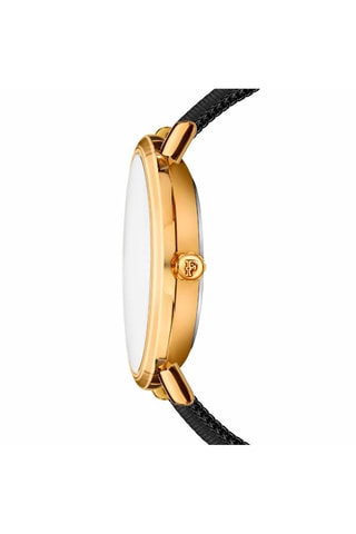 Montre à quartz en acier et diamant Estelle