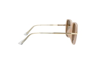 Lunettes de soleil polarisées femme Muse - Catégorie 3 - Beige et marron