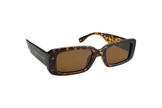 Lunettes de soleil polarisées femme Lush - Catégorie 3 - Marron et jaune foncé