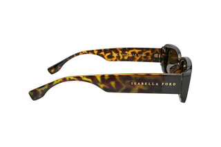 Lunettes de soleil polarisées femme Lush - Catégorie 3 - Marron et jaune foncé