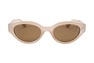 Lunettes de soleil polarisées femme Iconic - Catégorie 3 - Beige et marron