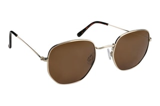 Lunettes de soleil polarisées femme Vivid - Catégorie 3 - Marron et doré