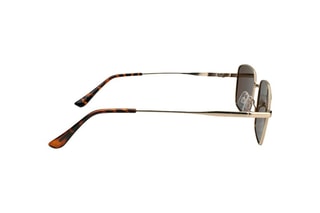 Lunettes de soleil polarisées femme 1990 - Catégorie 3 - Marron et doré