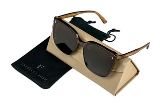 Lunettes de soleil polarisées femme Fashionista - Catégorie 3 - Marron foncé