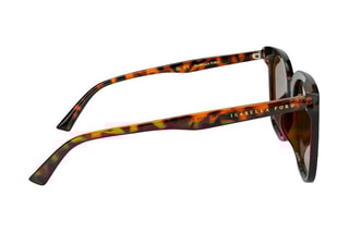 Lunettes de soleil polarisées femme Fashionista - Catégorie 3 - Marron foncé et jaune foncé