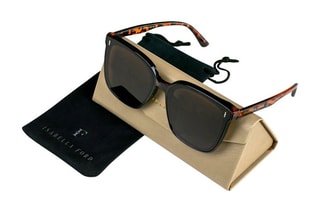 Lunettes de soleil polarisées femme Fashionista - Catégorie 3 - Marron foncé et jaune foncé