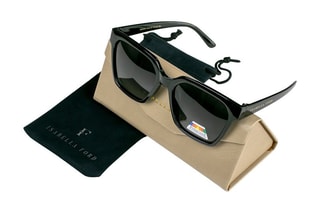 Lunettes de soleil polarisées femme Modish - Catégorie 3 - Noir et gris